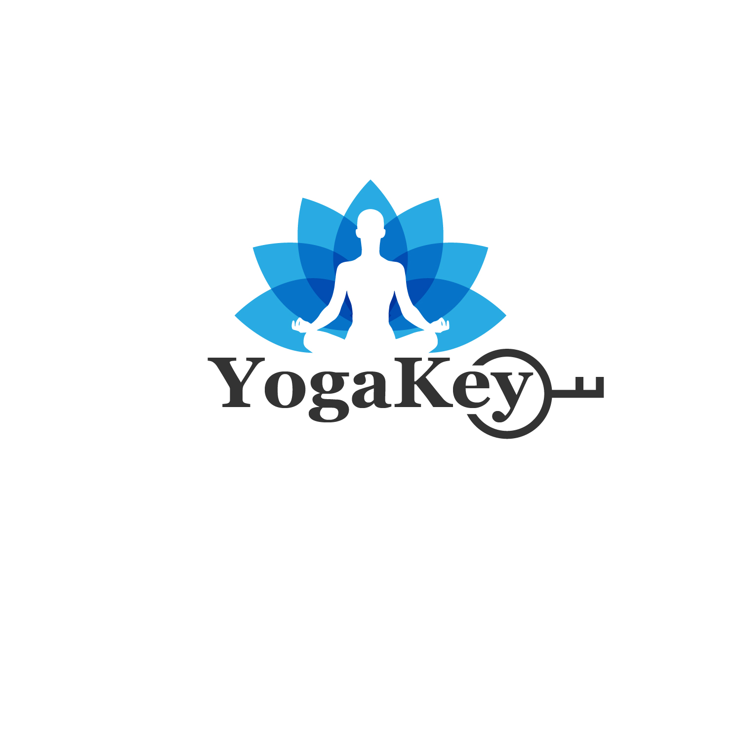 Logo Design by Razzvan for yogakey | Design #14863387
