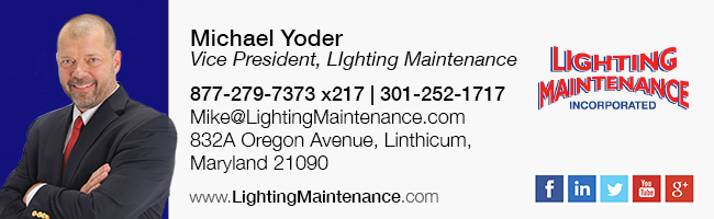 Stationery Design by DesignFive for Lighting Maintenance Inc | Design #16541741