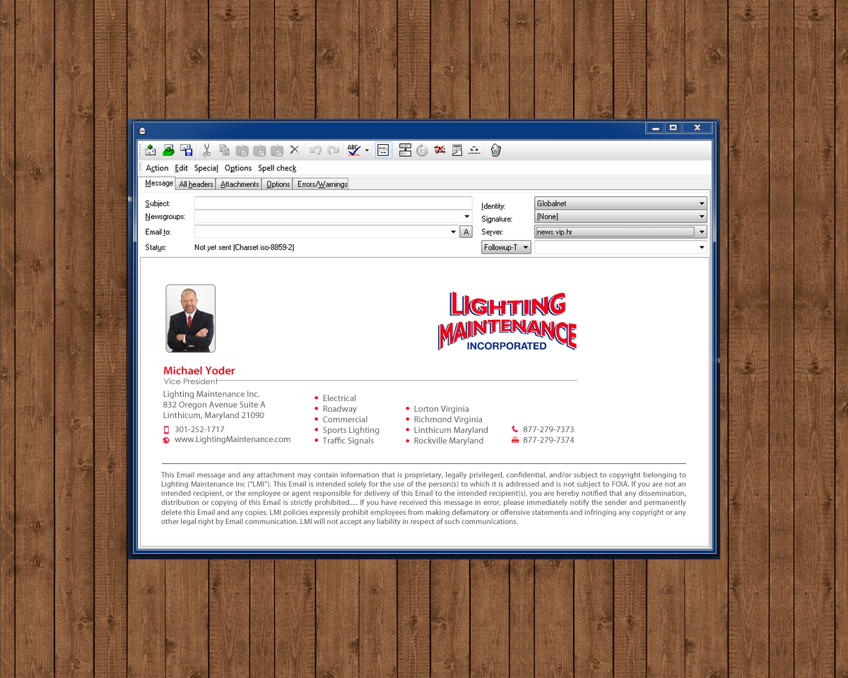 Stationery Design by chandrayaan.creative for Lighting Maintenance Inc | Design #16415496