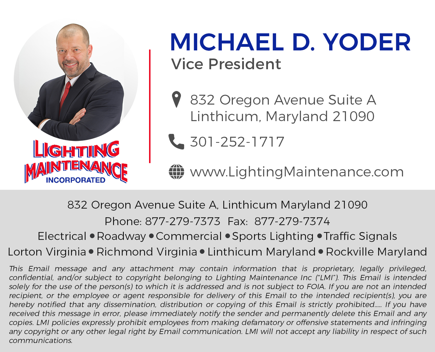 Schreibwaren-Design von Dhanush Designer für Lighting Maintenance Inc | Design #14725873