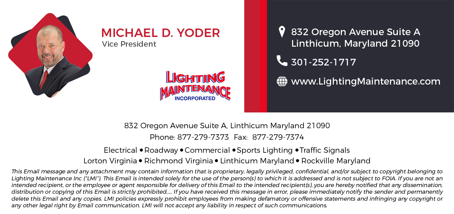 Schreibwaren-Design von Dhanush Designer für Lighting Maintenance Inc | Design #14726085