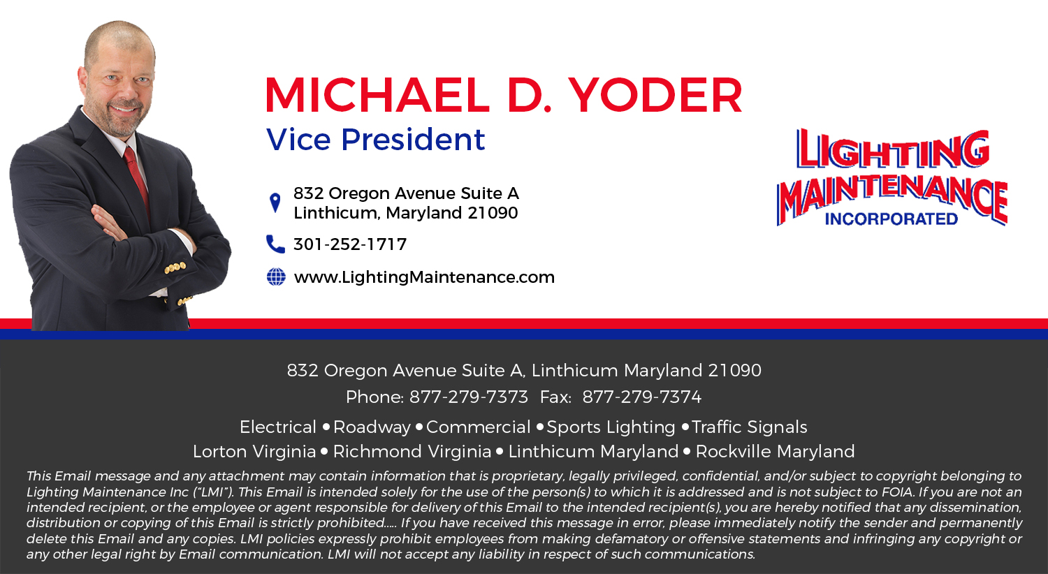 Schreibwaren-Design von Dhanush Designer für Lighting Maintenance Inc | Design #14726268