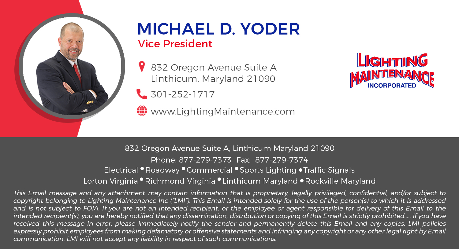 Schreibwaren-Design von Dhanush Designer für Lighting Maintenance Inc | Design #14734129