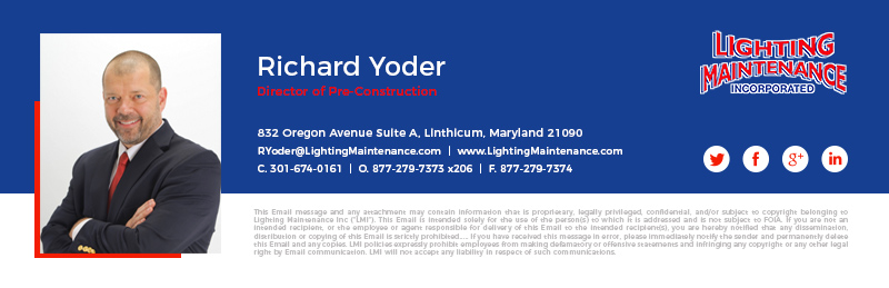 Schreibwaren-Design von Sarah Mathews für Lighting Maintenance Inc | Design #14717566