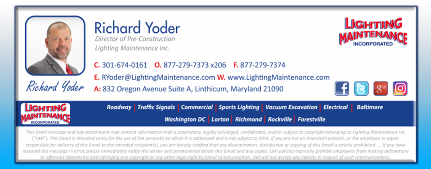 Schreibwaren-Design von Petter Goms für Lighting Maintenance Inc | Design #14720598