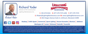 Stationery Design by Petter Goms for Lighting Maintenance Inc | Design: #14720697