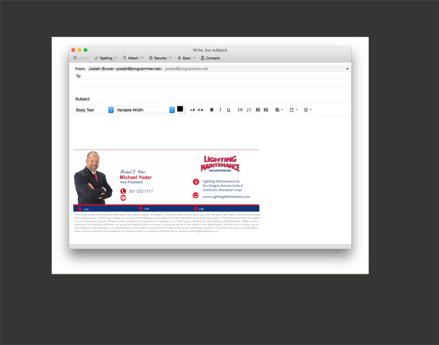 Stationery Design by fumbh.designs for Lighting Maintenance Inc | Design #14682105