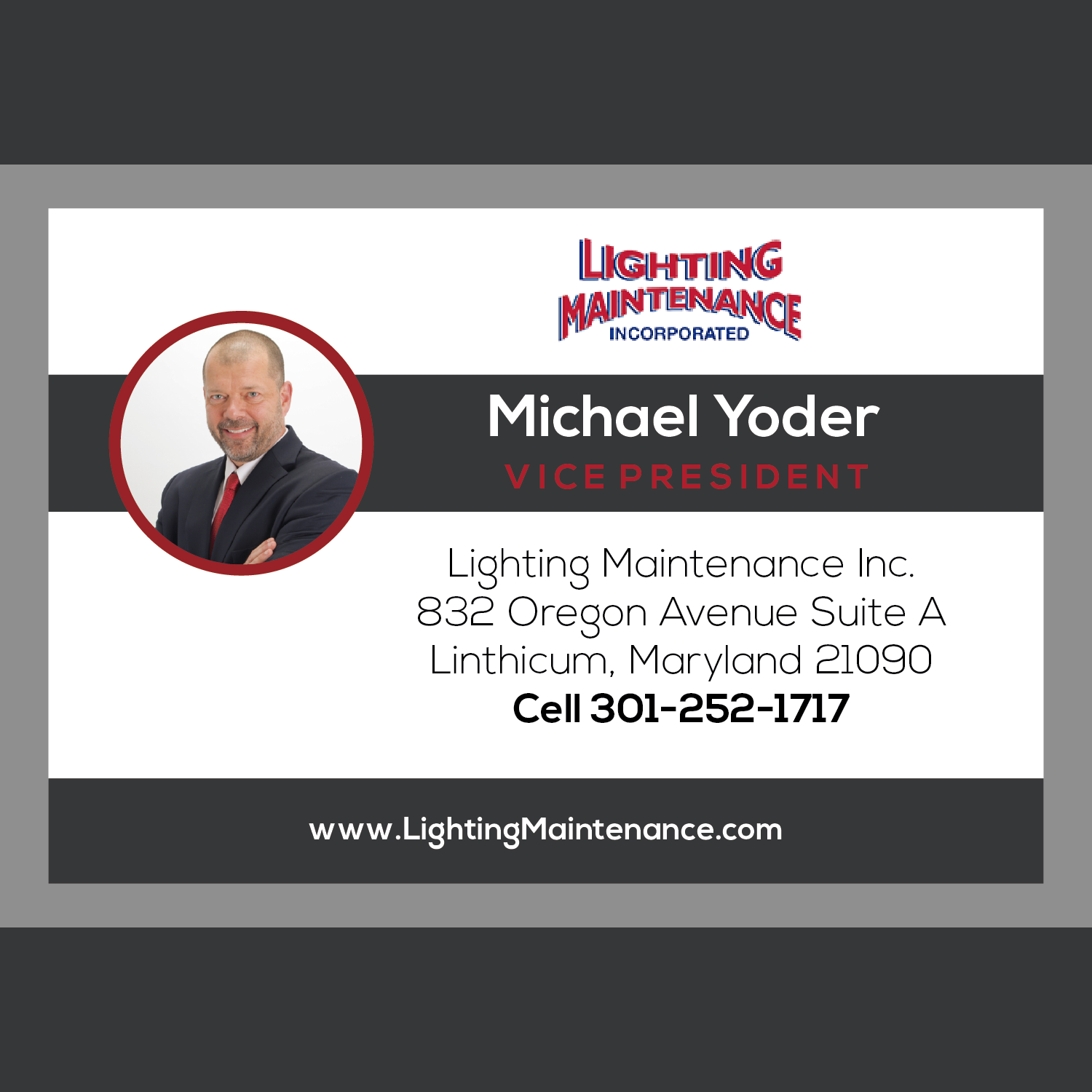 Stationery Design by Luis De Simone for Lighting Maintenance Inc | Design #16421879