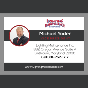 Stationery Design by Luis De Simone for Lighting Maintenance Inc | Design: #16421879