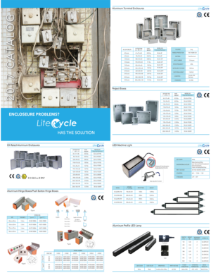 Catalogue Design by Martin Alonso for Lite Cycle LLC | Design: #14693853