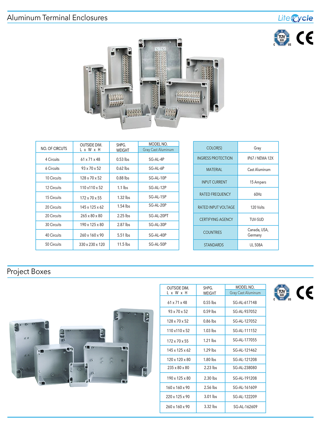 Catalogue Design by Martin Alonso for Lite Cycle LLC | Design #14693854