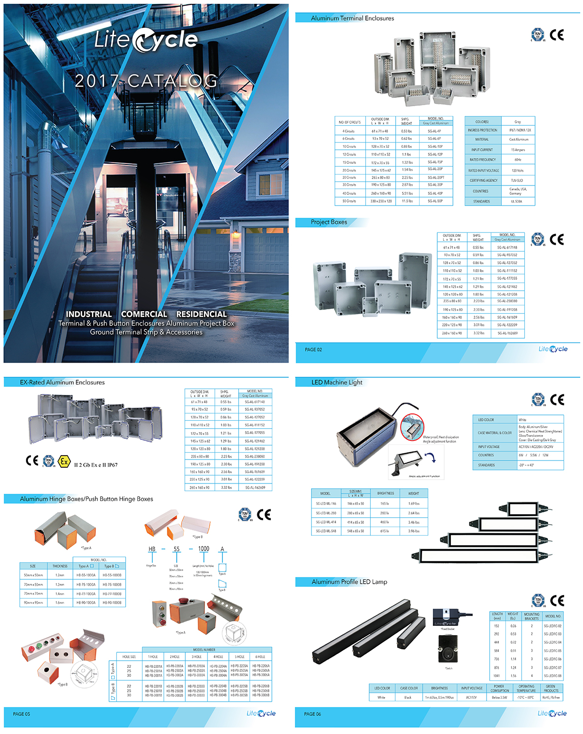 Catalogue Design by Martin Alonso for Lite Cycle LLC | Design #14713731