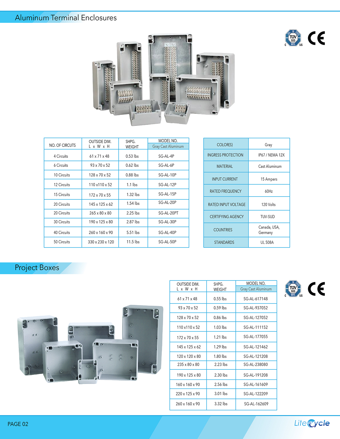 Catalogue Design by Martin Alonso for Lite Cycle LLC | Design #14713732