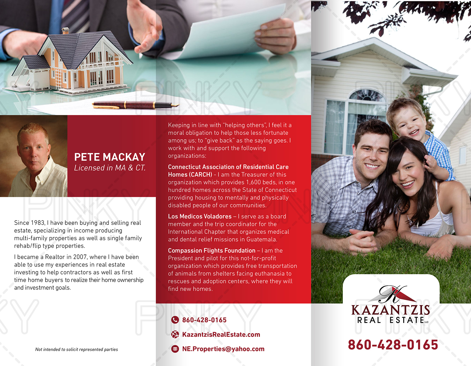 Broschüren-Design von Pinky  für Kazantzis Real Estate, LLC. | Design #14714228