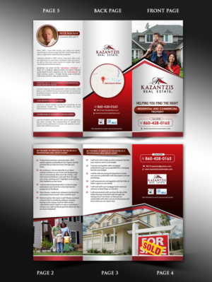 Broschüren-Design von innovative earth für Kazantzis Real Estate, LLC. | Design: #14713719