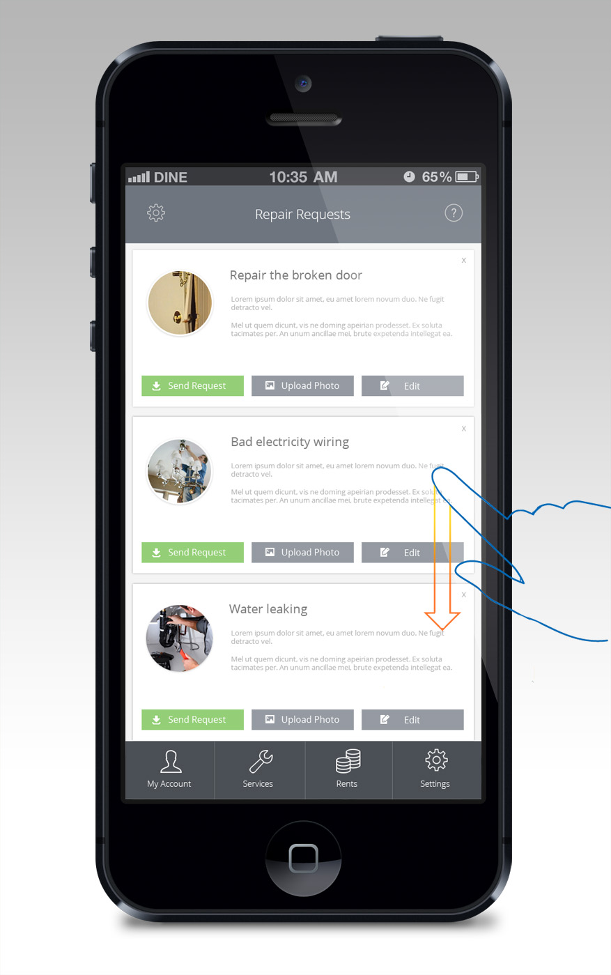 App-Design von eMango für dieses Projekt | Design #2633628