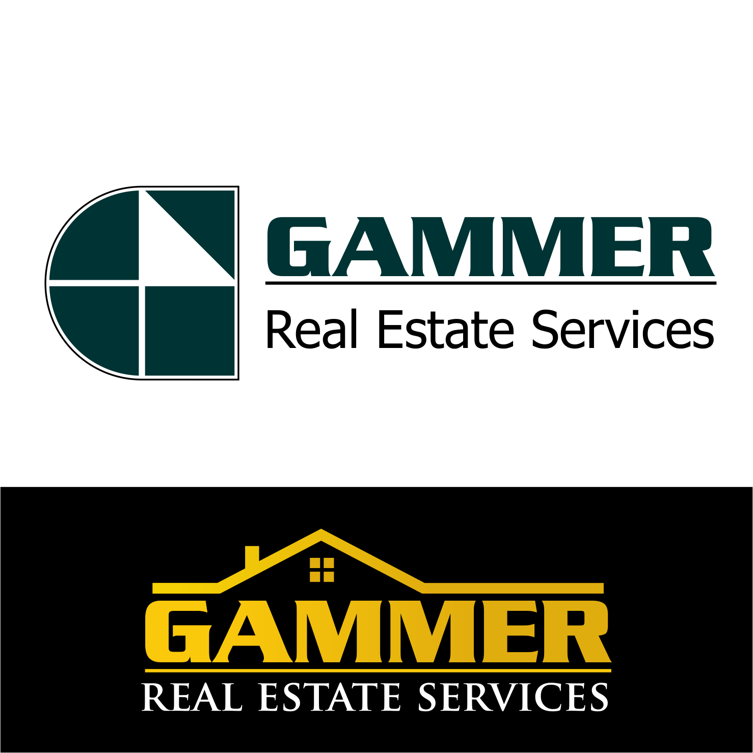 Logo Design by obetstyle for Gammer Real Estate Services, LLC | Design #14755963
