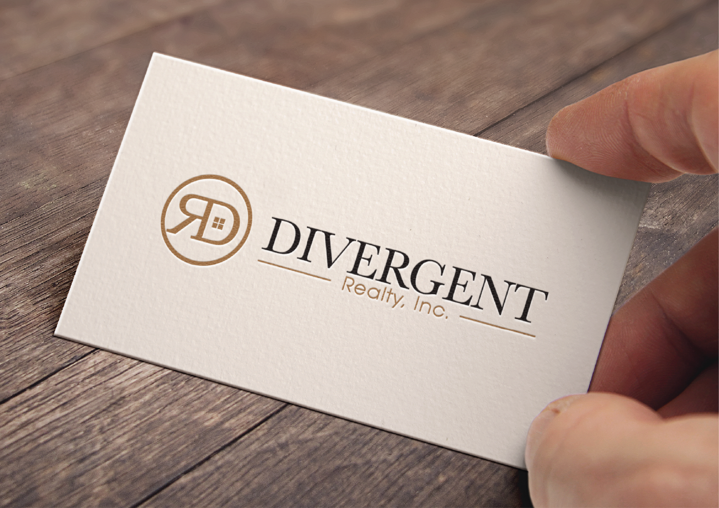 Logo Design by cakalie for Divergent Realty  | Design #14726873