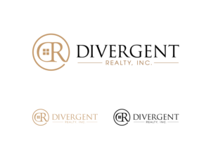 Logo Design by cakalie for Divergent Realty  | Design: #14758803