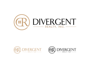 Logo Design by cakalie for Divergent Realty  | Design: #14758807