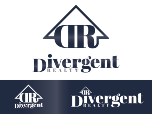 Logo Design by Matea for Divergent Realty  | Design: #14723442