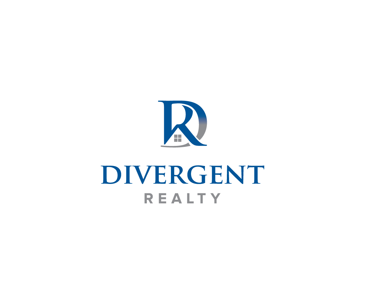 Logo Design by sourgraping for Divergent Realty  | Design #14736447