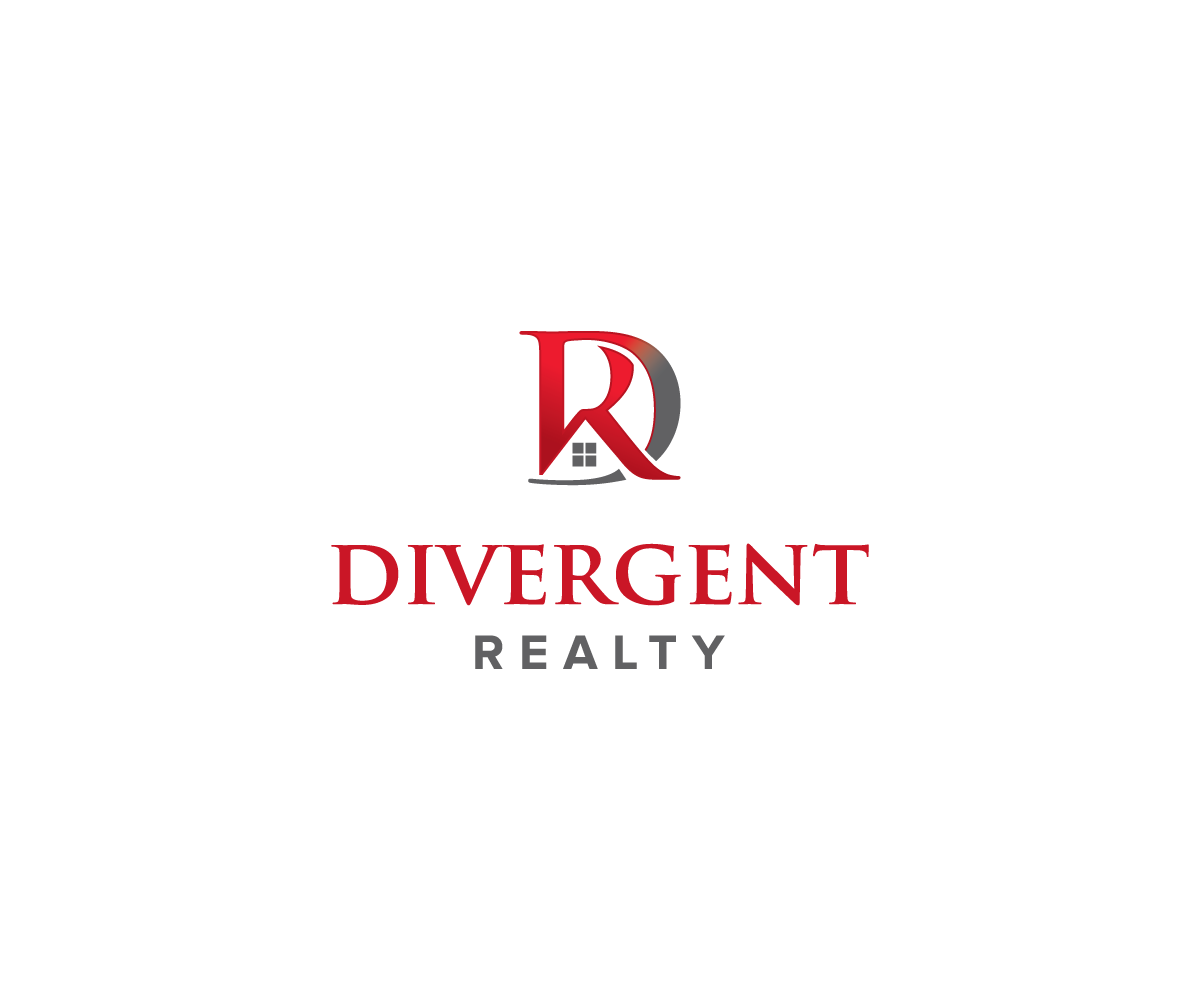 Logo Design by sourgraping for Divergent Realty  | Design #14746759