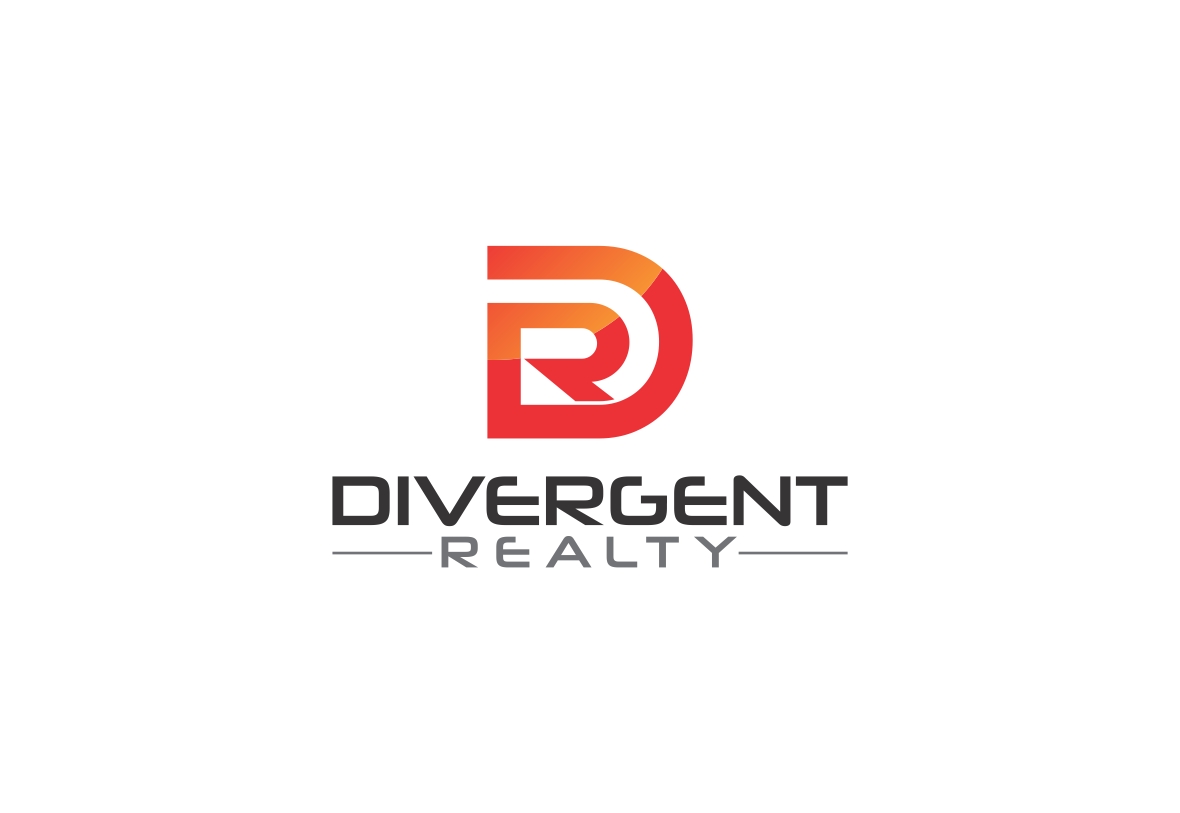 Logo Design by Mikka for Divergent Realty  | Design #14746177