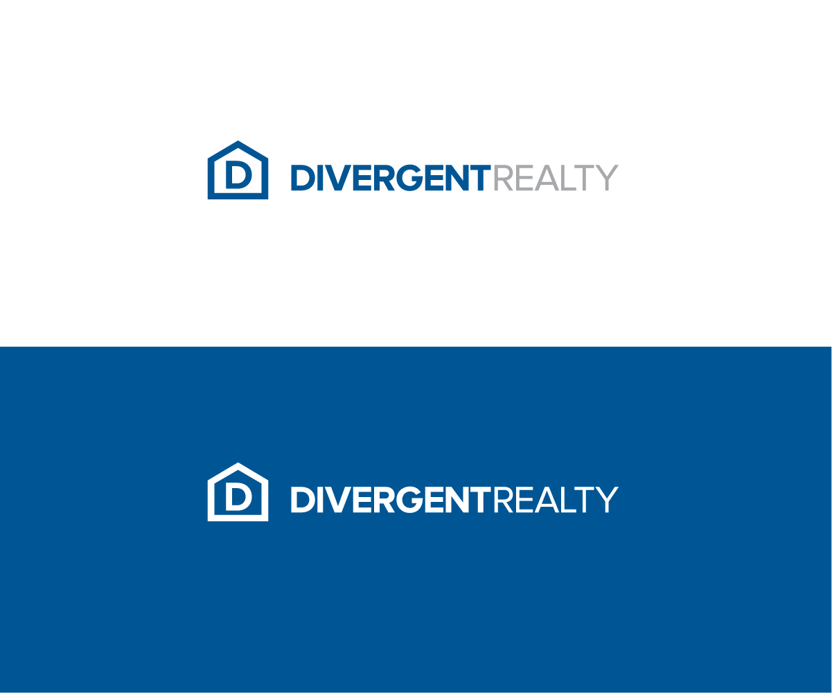Logo Design by bluejet for Divergent Realty  | Design #14750200