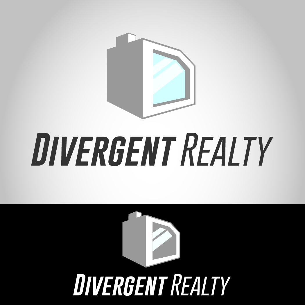 Logo Design by Charles Ovatasarn for Divergent Realty  | Design #14746133