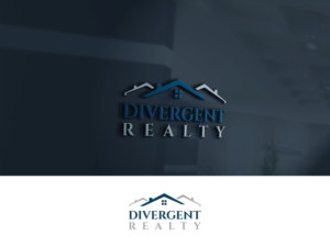 Logo Design by Verified artistry (Design garden) for Divergent Realty  | Design: #14727969
