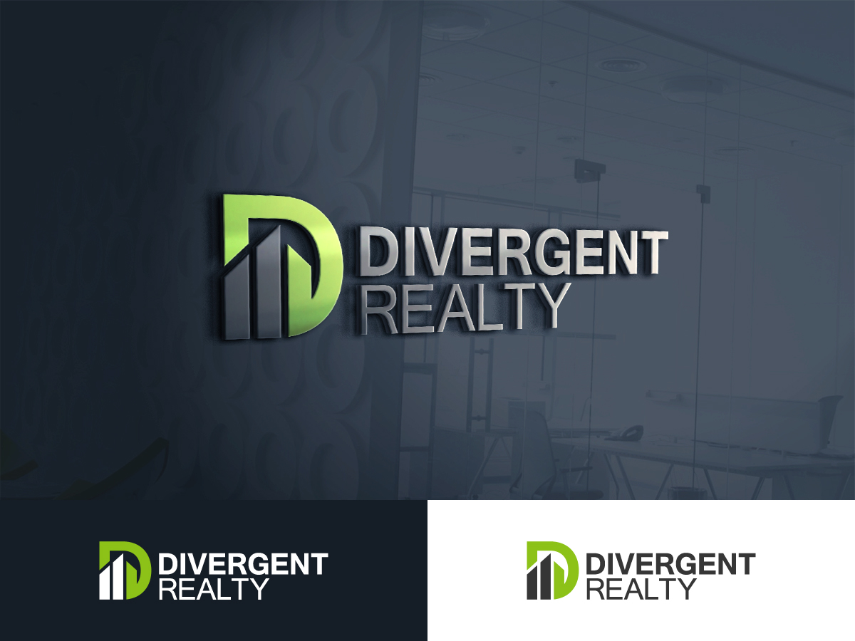 Logo Design by DiLion for Divergent Realty  | Design #14779021