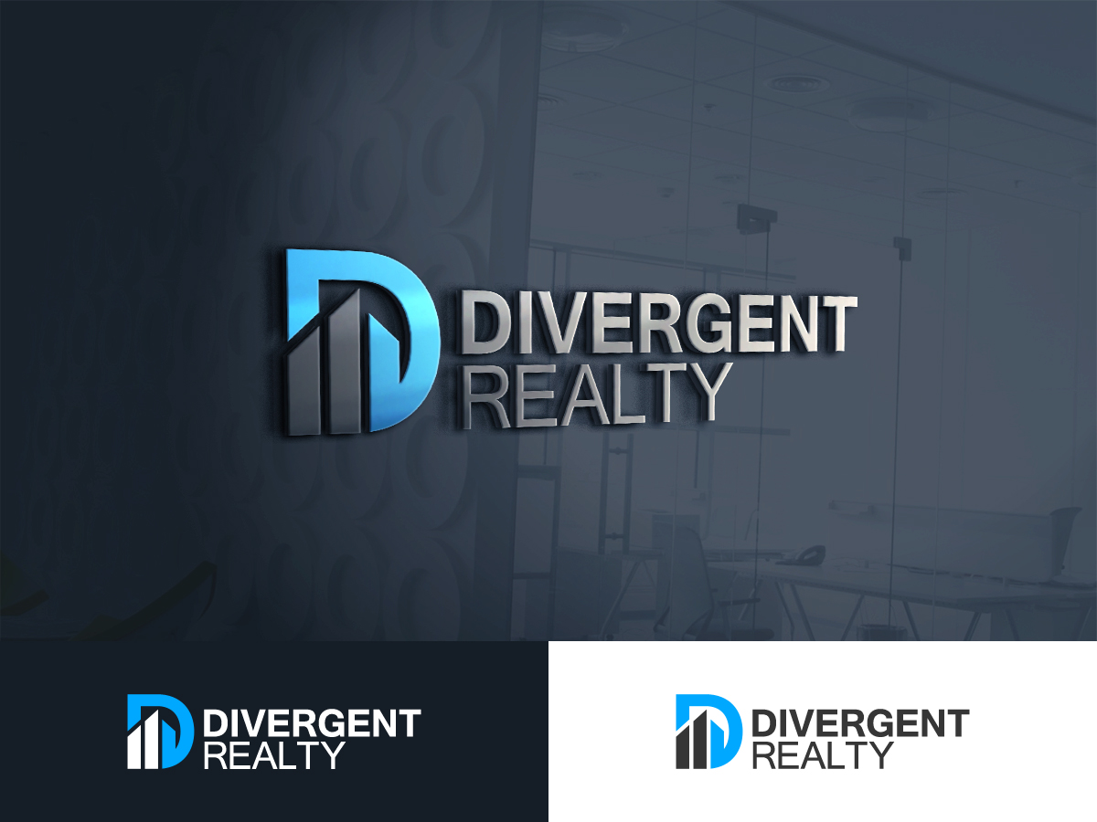Logo Design by DiLion for Divergent Realty  | Design #14779022