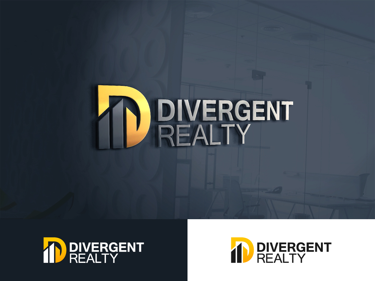 Logo Design by DiLion for Divergent Realty  | Design #14779023