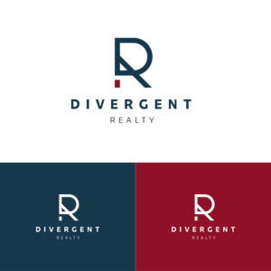 Logo Design by Knyaz for Divergent Realty  | Design #14837523