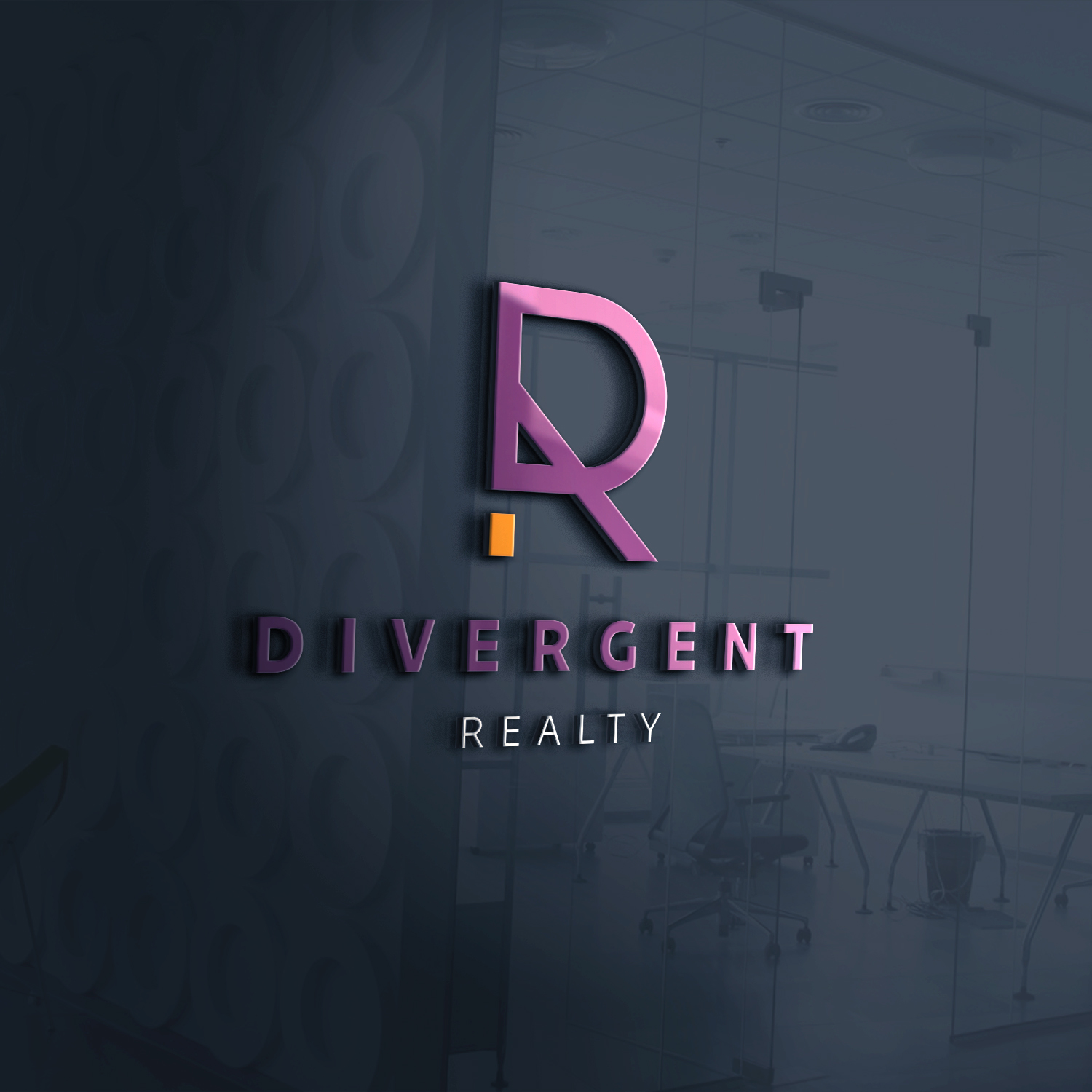 Logo Design by Knyaz for Divergent Realty  | Design #14838921