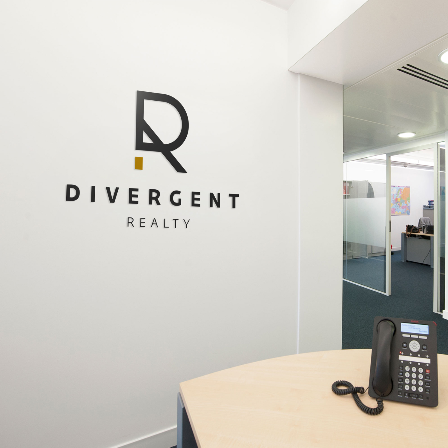 Logo Design by Knyaz for Divergent Realty  | Design #14858390