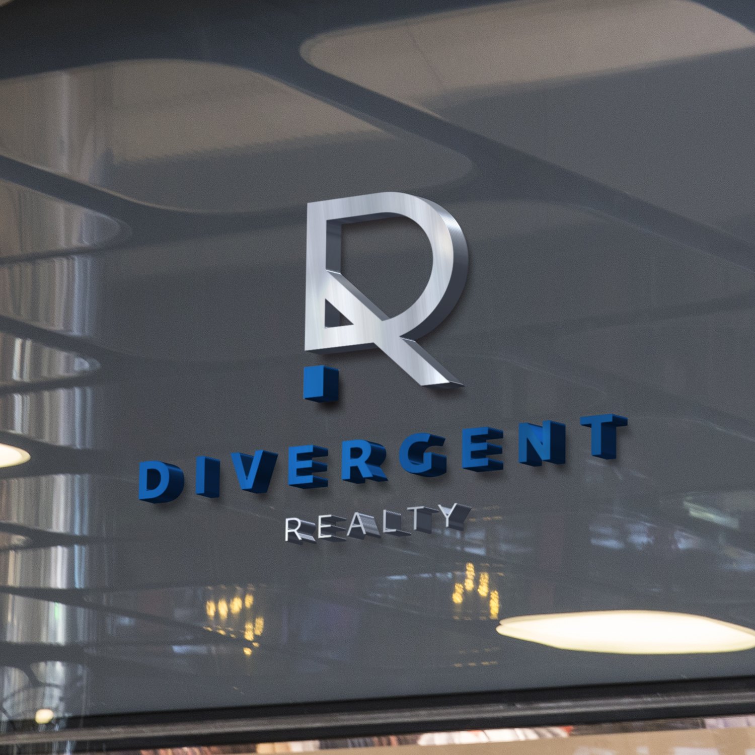 Logo Design by Knyaz for Divergent Realty  | Design #14858457