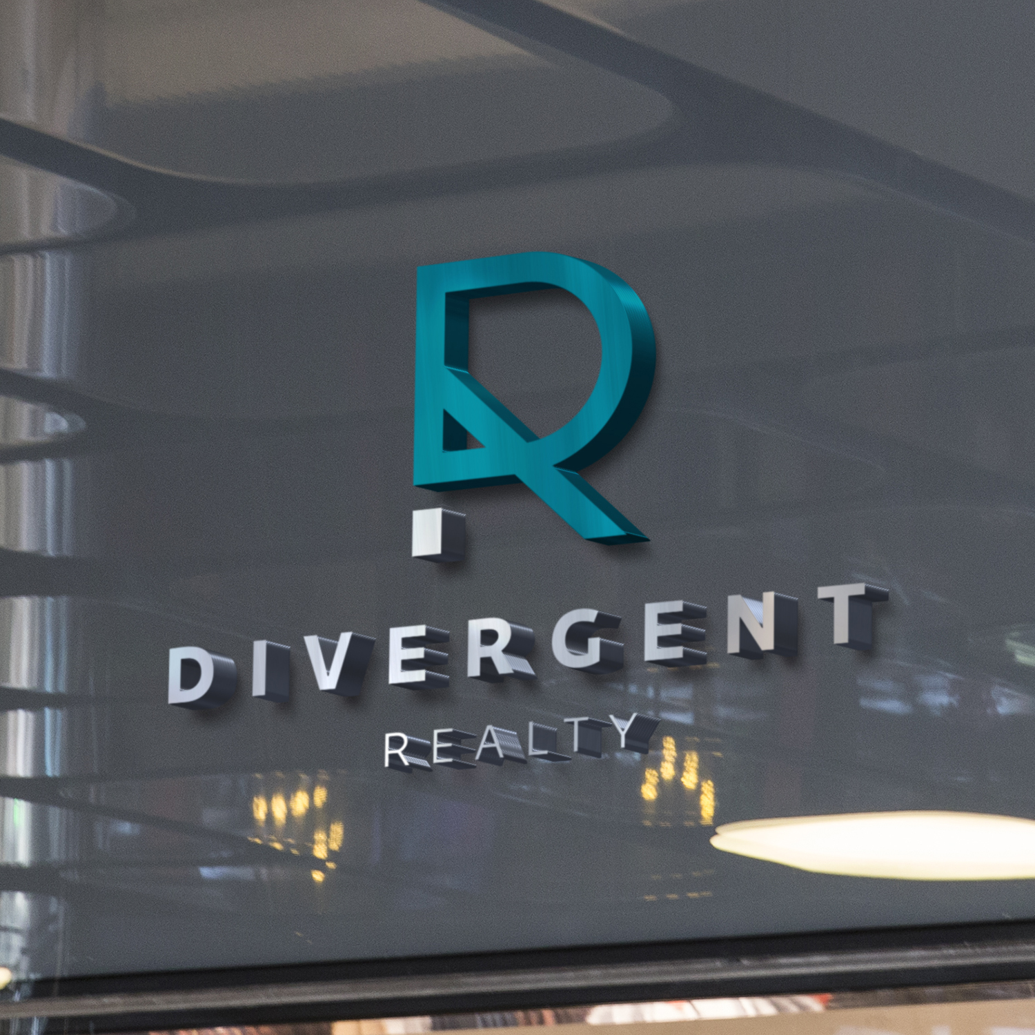 Logo Design by Knyaz for Divergent Realty  | Design #14860709