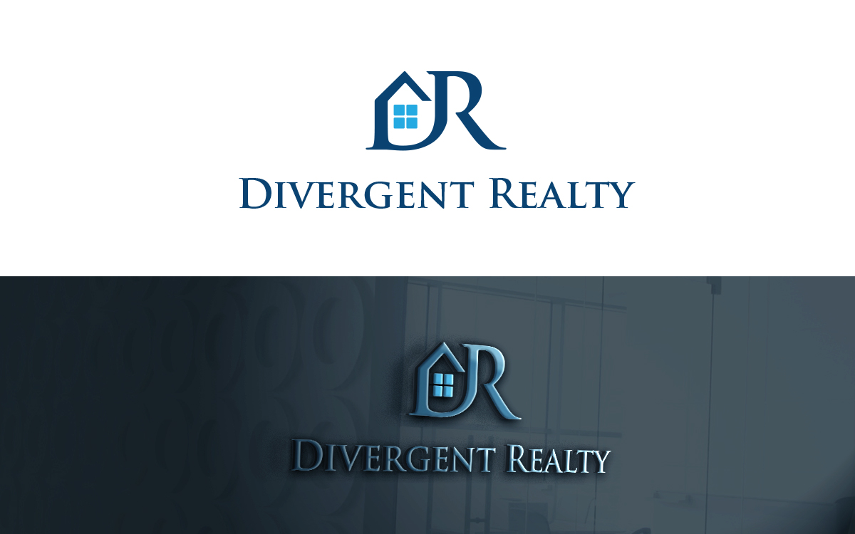 Logo Design by Grafactory for Divergent Realty  | Design #14730685