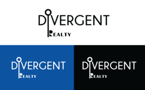 Logo Design by Grafactory for Divergent Realty  | Design: #14736612