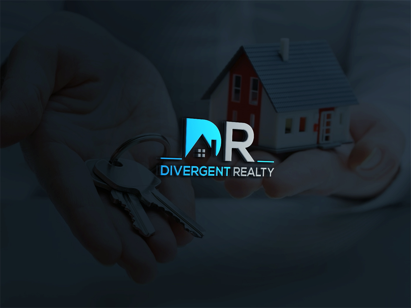 Logo Design by Deziners Zone for Divergent Realty  | Design #14786022