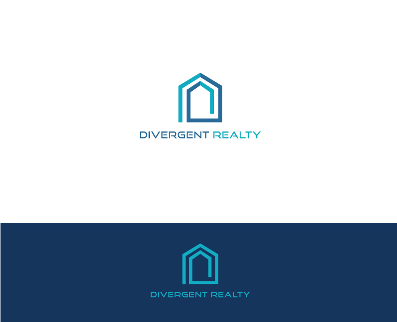Diseño de Logo por instudio para Divergent Realty  | Diseño #14812164