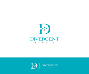 Logo Design by saulogchito for Divergent Realty  | Design: #14757715