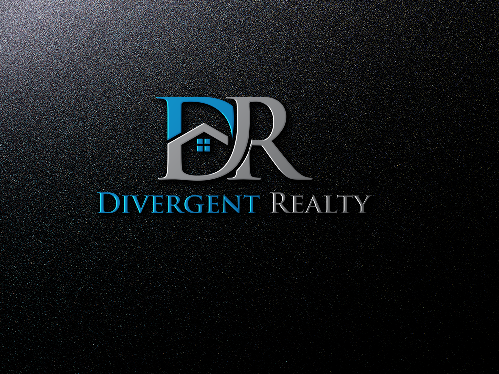 Logo Design by DESIGN Services JK for Divergent Realty  | Design #14731617