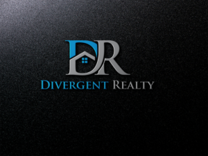 Logo Design by DESIGN Services JK for Divergent Realty  | Design: #14731617