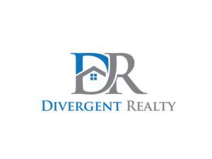 Logo Design by DESIGN Services JK for Divergent Realty  | Design: #14731621