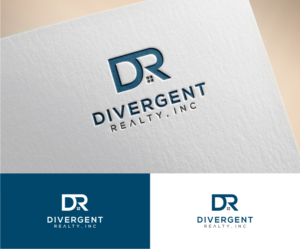 Logo Design by MKR for Divergent Realty  | Design: #14715523