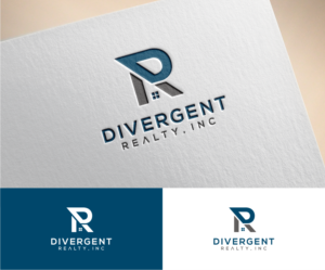 Logo Design by MKR for Divergent Realty  | Design #14715525
