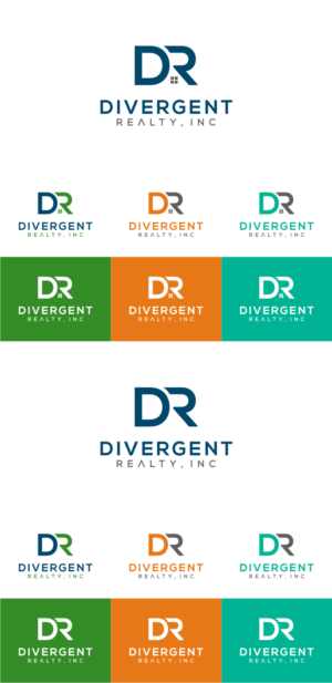 Logo Design by MKR for Divergent Realty  | Design: #14723734